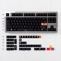 Mictlan GMK 104+32 Full PBT Dye Sublimation Keycaps Set for Cherry MX Mechanical Gaming Keyboard 87/96/104